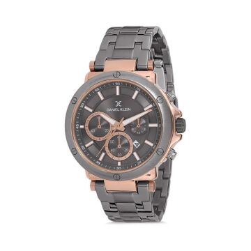 Daniel Klein DK102-000506Q Füme Çelik Erkek Kol Saati