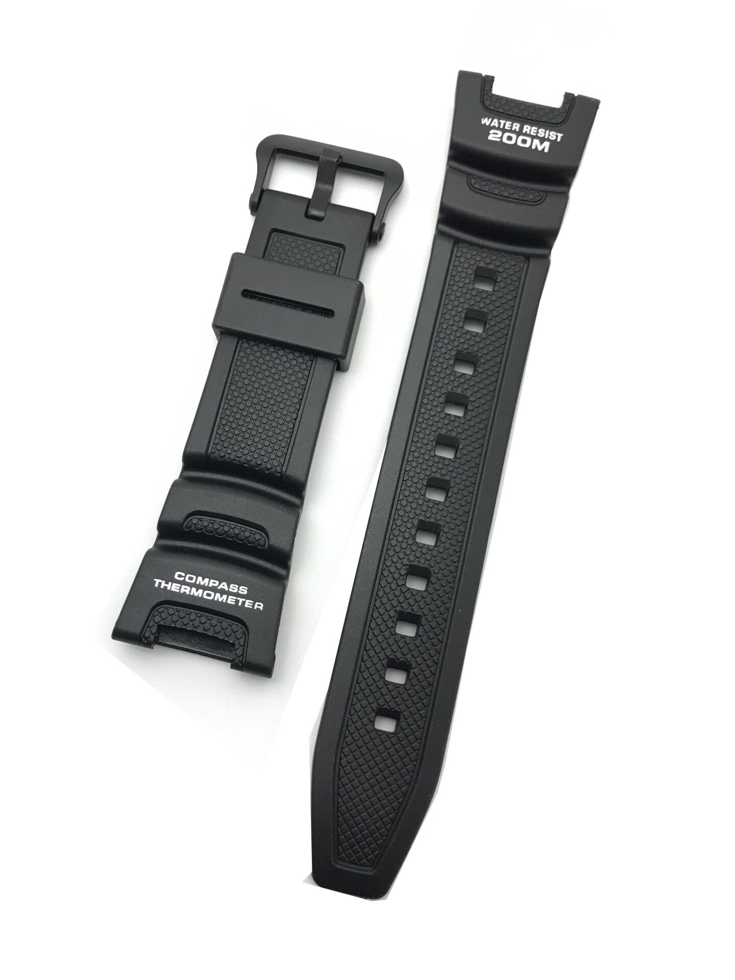 Casio SGW-100 Siyah Renk Orijinal Silikon Saat Kordonu Kayışı