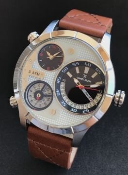 Daniel Klein 3 Zamanlı Dual Time Erkek Kol Saati