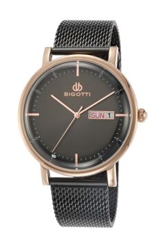 Bigotti BG.1.10063.5 Hasır Çelik Erkek Kol Saati