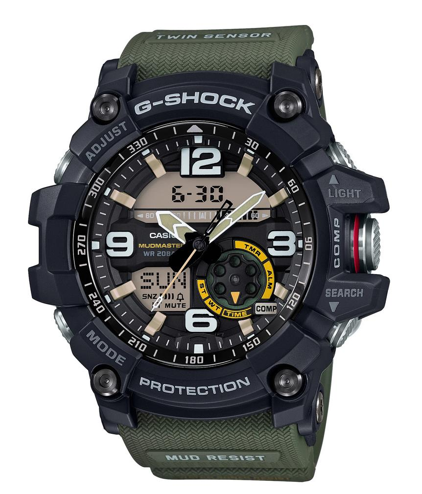 Casio G-Shock GG-1000 Haki Renk Orijinal Silikon Saat Kordonu