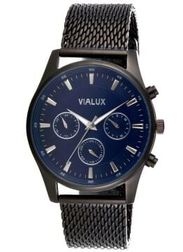 Vialux VX415-M03 Hasır Çelik Erkek Kol Saati