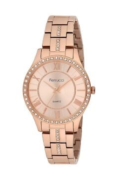 Ferrucci Bronz Çelik Kadın Kol Saati 124592