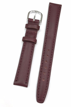 14 mm Yerli Üretim Düz Kesim Hakiki Deri Yumuşak Saat Kordonu