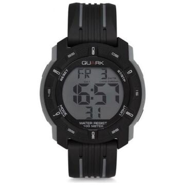 Quark QU-16692-01 Dijital Erkek Kol Saati- Kordon Hediyeli
