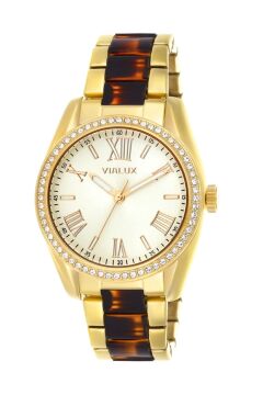 Vialux LJ664G-08AG Çelik Kadın Kol Saati