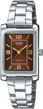 Casio LTP-1234DD-5ADF Dikdörtgen Kadın Kol Saati