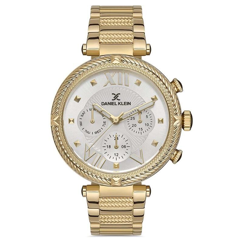 Daniel Klein DK102-013936A Çelik Kadın Kol Saati Sarı