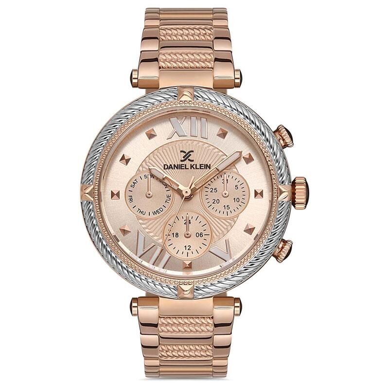Daniel Klein DK102-013936A Çelik Kadın Kol Saati Rose Gold