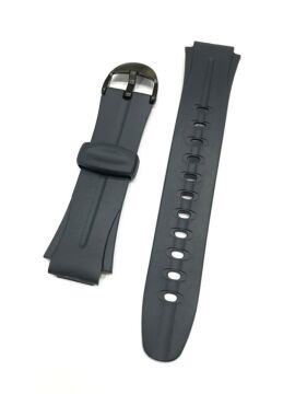 Casio W-E11 Lacivert Orijinal Silikon Saat Kordonu