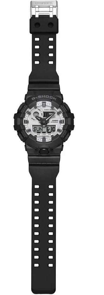 Casio G-Shock GA-700WD-1ADR Siyah Renk 20 ATM Su Geçirmez Yeni Analog Dijital Erkek Kol Saati
