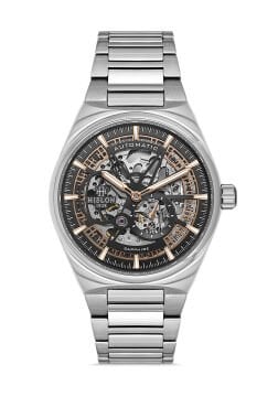 Hislon SD136S-05SR İskelet Kadran Otomatik Safir Cam Çelik Erkek Kol Saati