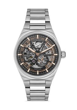 Hislon SD136S-05SR İskelet Kadran Otomatik Safir Cam Çelik Erkek Kol Saati