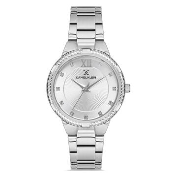 Daniel Klein DK.1.12849.1 Metalik Gri Çelik Kadın Kol Saati