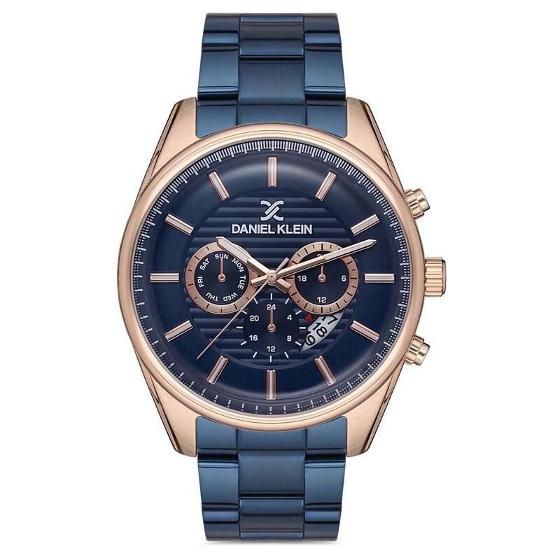 Daniel Klein Çelik Erkek Kol Saati DK013438E Lacivert Rose