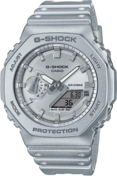 Casio G-Shock GA-2100FF-8ADR Gri Renk 20 ATM Su Geçirmez Yeni Analog Dijital Erkek Kol Saati