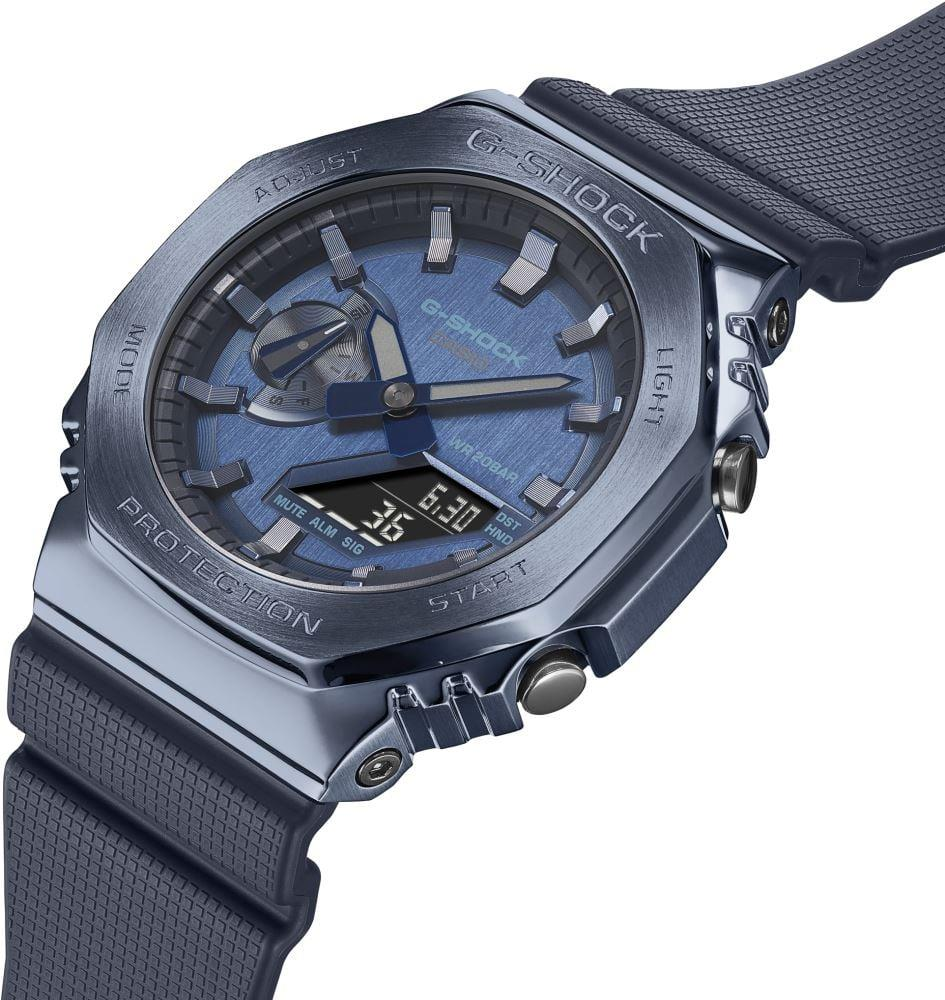 Casio G-Shock GM-2100N-2ADR Lacivert Renk 20 ATM Su Geçirmez Yeni Analog Dijital Erkek Kol Saati