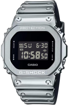 Casio G-Shock GM-5600YM-8DR Parlak Gümüş Renk 20 ATM Su Geçirmez Yeni Analog Dijital Erkek Kol Saati