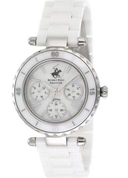 Beverly Hills Polo Club BH644-01 Seramik Kadın Kol Saati