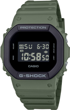 Casio G-Shock DW-5610UU-3DR Haki Renk 20 ATM Su Geçirmez Yeni Analog Dijital Erkek Kol Saati