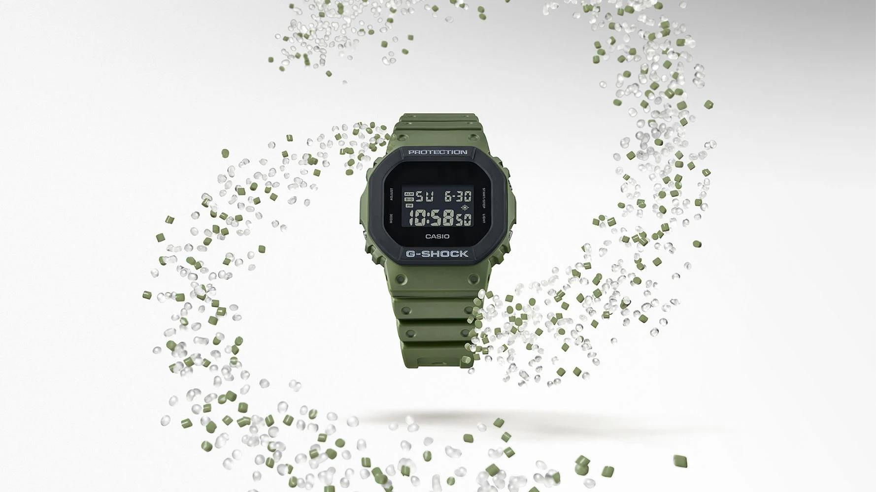 Casio G-Shock DW-5610UU-3DR Haki Renk 20 ATM Su Geçirmez Yeni Analog Dijital Erkek Kol Saati