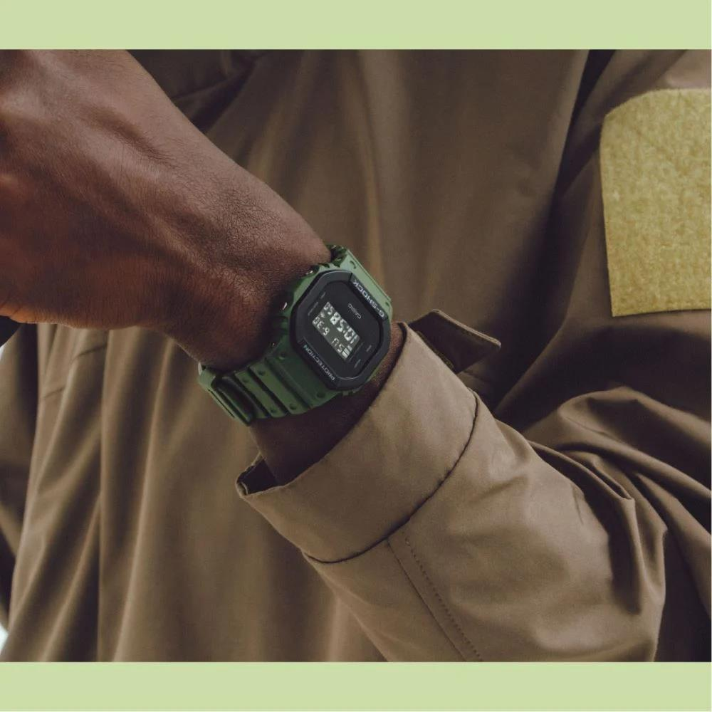 Casio G-Shock DW-5610UU-3DR Haki Renk 20 ATM Su Geçirmez Yeni Analog Dijital Erkek Kol Saati