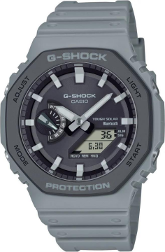 Casio G-Shock GA-B2100LUU-8ADR Gri Renk 20 ATM Su Geçirmez Yeni Bluetooth Bağlantı Erkek Kol Saati