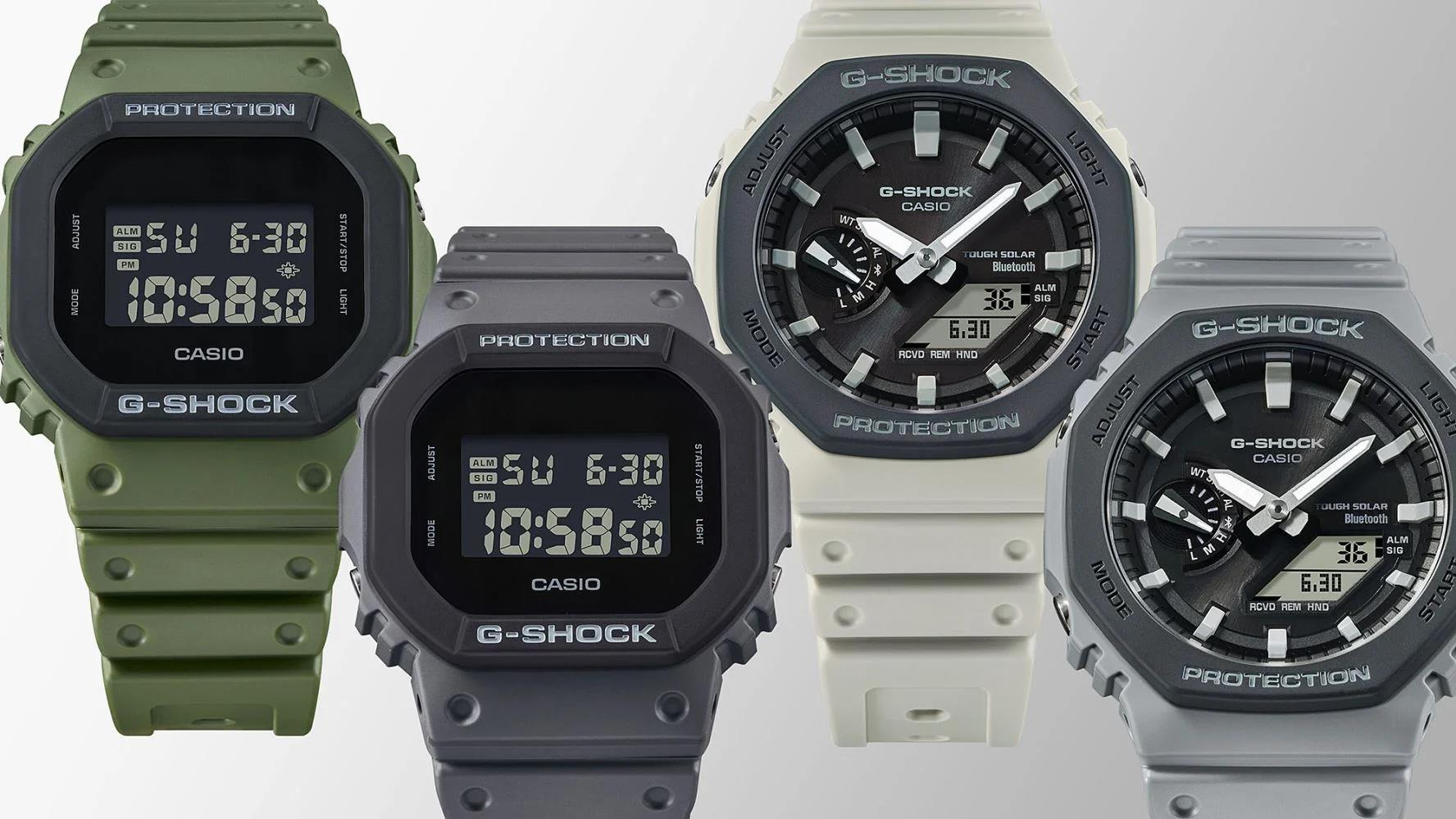 Casio G-Shock GA-B2100LUU-8ADR Gri Renk 20 ATM Su Geçirmez Yeni Bluetooth Bağlantı Erkek Kol Saati