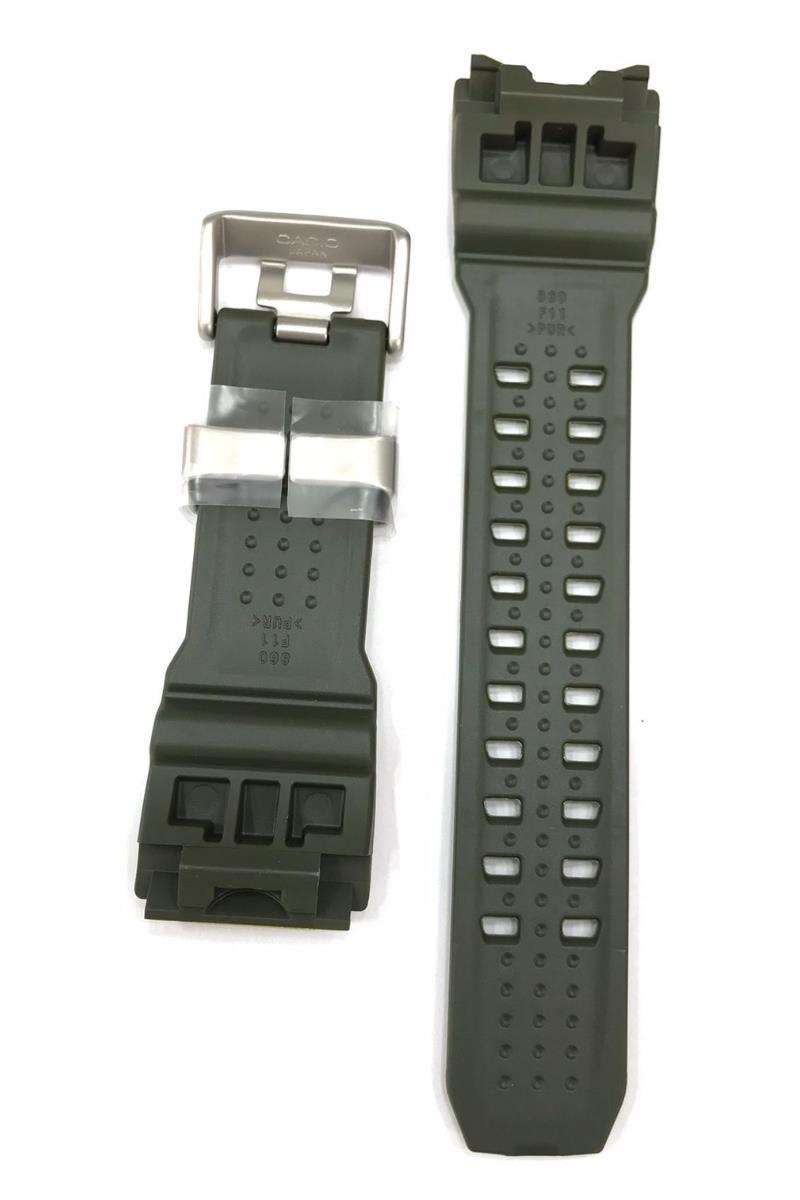 Casio G-Shock GWG-1000-1A3 Haki Yeşil Orijinal Silikon Saat Kordonu