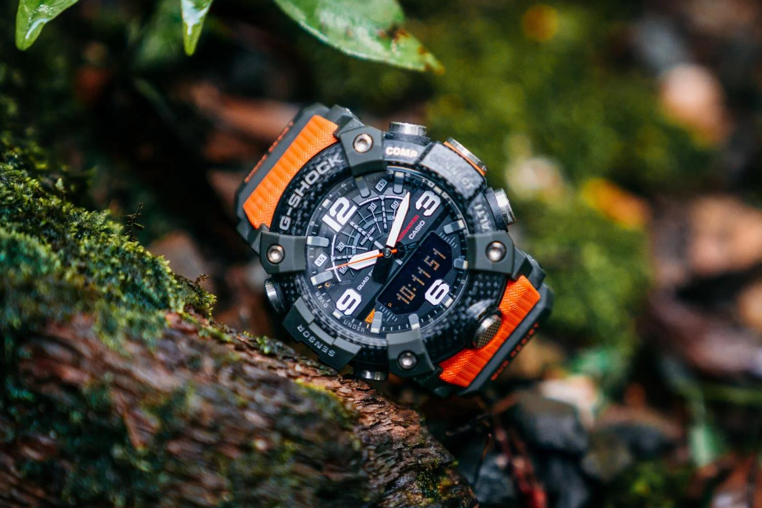 Casio G-Shock GG-B100-1A9DR Turuncu Renk 20 ATM Su Geçirmez Yeni Bluetooth Bağlantılı Erkek Kol Saati