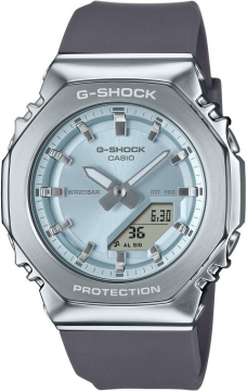 Casio G-Shock GM-S2110-2ADR Siyah Renk 20 ATM Su Geçirmez Yeni Analog Dijital Kadın Kol Saati