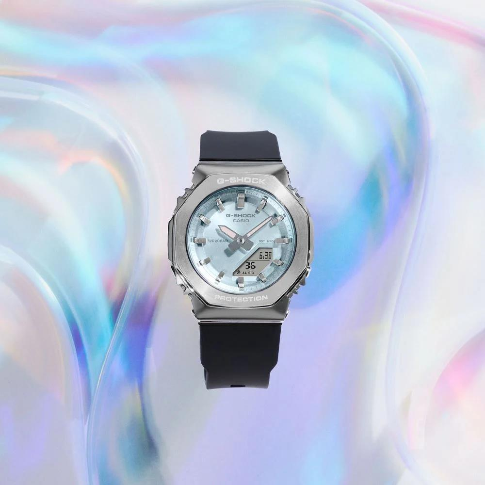 Casio G-Shock GM-S2110-2ADR Siyah Renk 20 ATM Su Geçirmez Yeni Analog Dijital Kadın Kol Saati