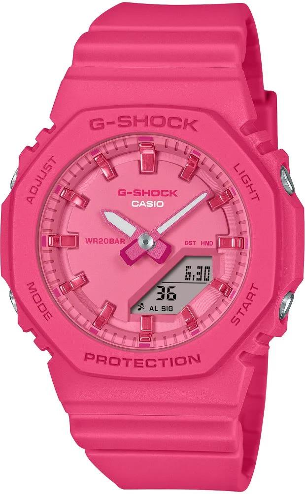 Casio G-Shock GMA-P2100PP-4ADR Pembe Renk 20 ATM Su Geçirmez Yeni Analog Dijital Spor Kadın Kol Saati