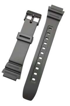 Casio W-216H AE-1200 AE-1300 Orijinal Siyah Renk Silikon Saat Kordonu