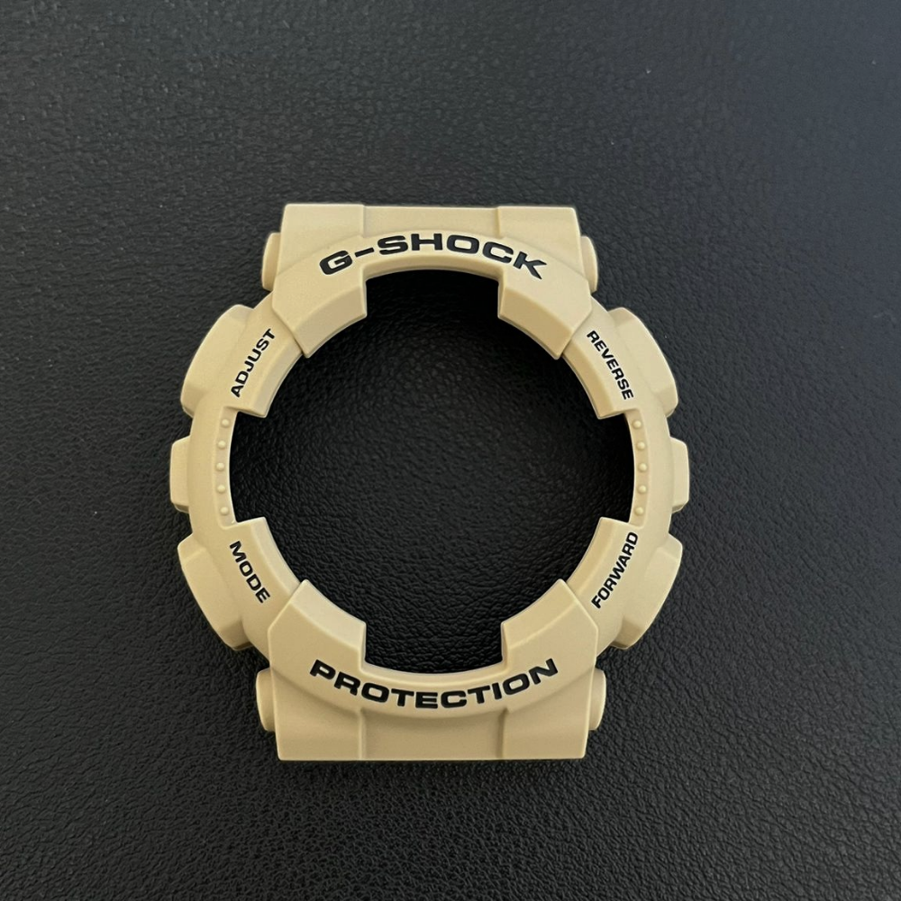 Casio G-Shock GA-2100 Krem Renk Plastik Orijinal Shock Lastiği Kasa Silikonu