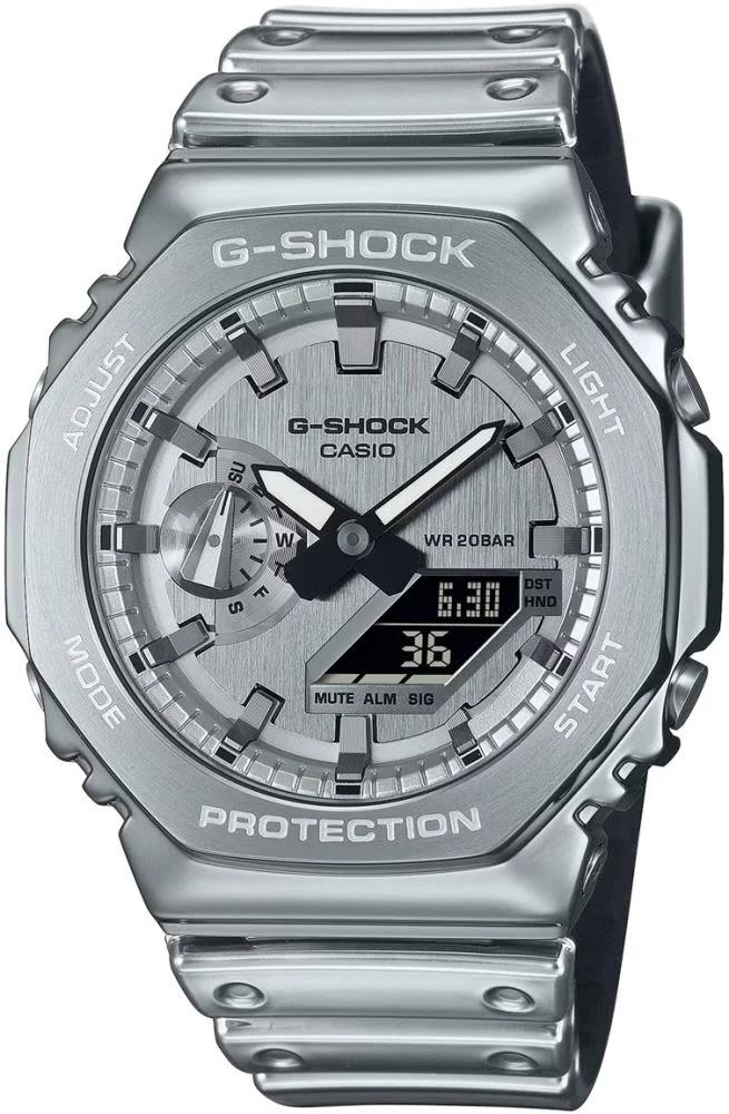 Casio G-Shock GM-2100YM-8ADR Gri Renk 20 ATM Su Geçirmez Spor Erkek Kol Saati