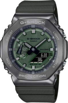 Casio G-Shock GM-2100B-3ADR Yeşil Renk 20 ATM Su Geçirmez Spor Erkek Kol Saati