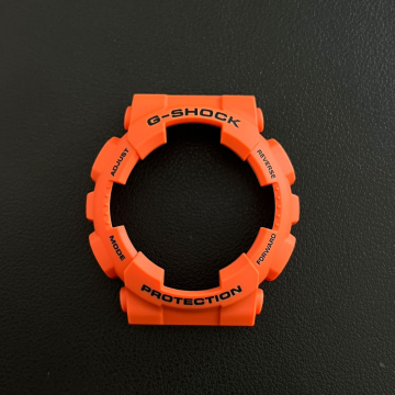 Casio G-Shock GA-100 Turuncu Plastik Orijinal Shock Lastiği Kasa Silikonu