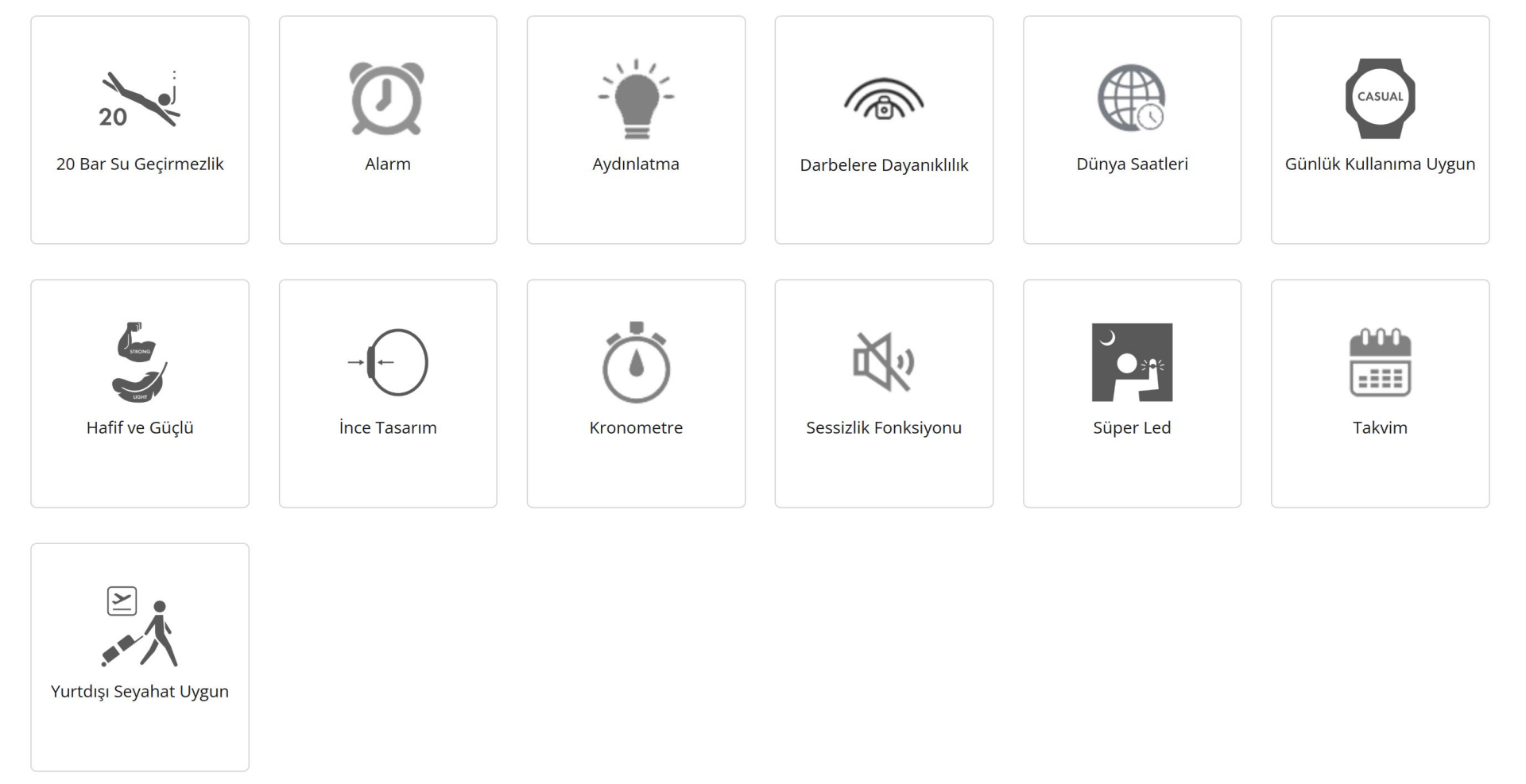 Casio G-Shock GA-2100RC-1ADR Siyah Renk 20 ATM Su Geçirmez Spor Erkek Kol Saati