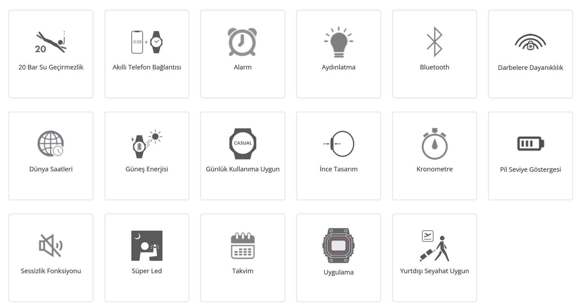 Casio G-Shock GA-B2100FC-1ADR Siyah Renk Güneş Enerjili Bluetooth Bağlantı Spor Erkek Kol Saati