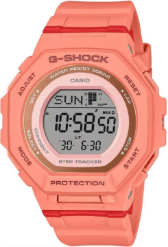 Casio G-Shock GMD-B300SC-4DR G-SQUAD Bluetooth Bağlantılı Adım Sayar 20 ATM Su Geçirmez Kadın Kol Saati