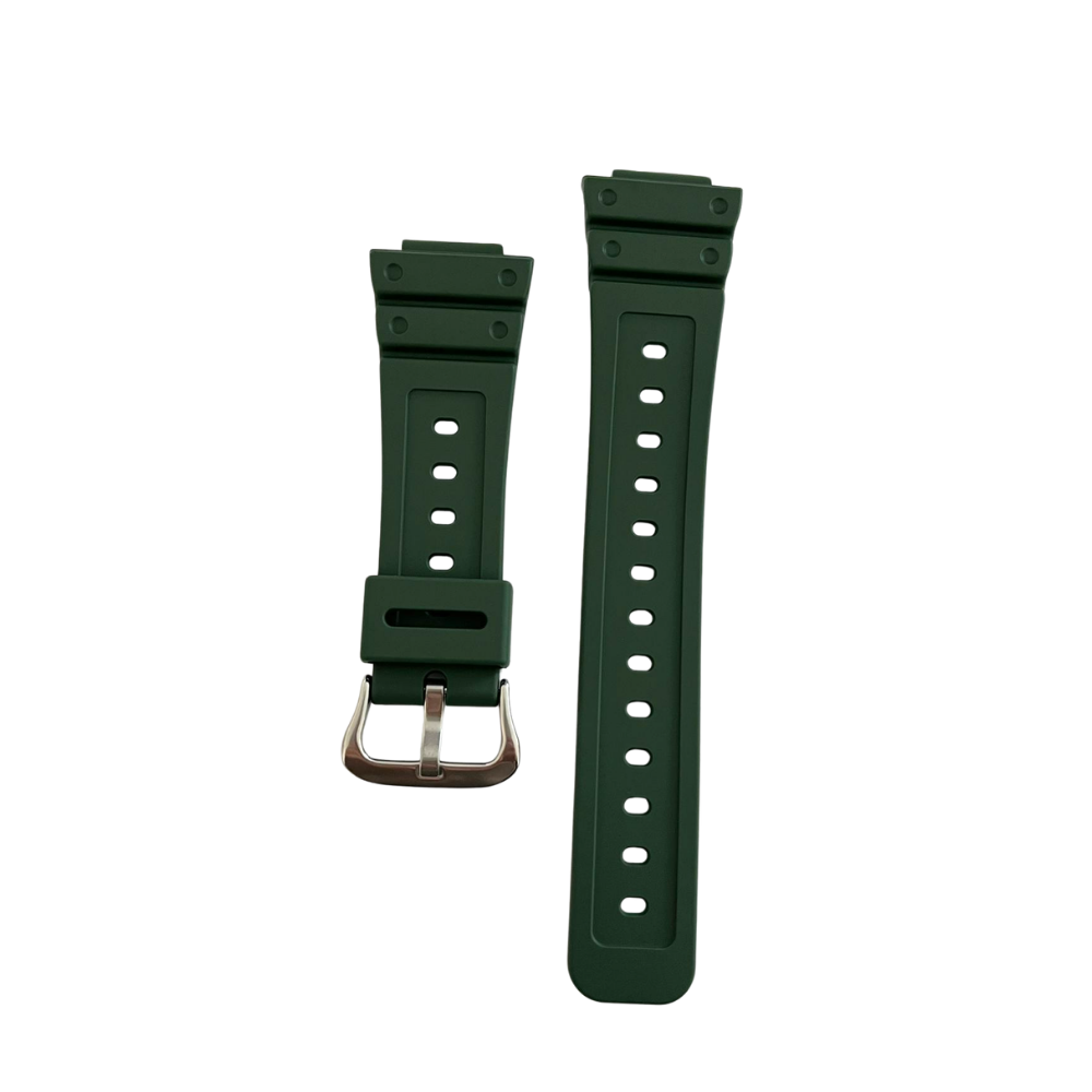 Casio G-Shock GA-B2100 Yeşil Plastik Orijinal Saat Kordonu