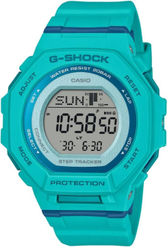 Casio G-Shock GMD-B300SC-2DR G-SQUAD Bluetooth Bağlantılı Adım Sayar 20 ATM Su Geçirmez Kadın Kol Saati