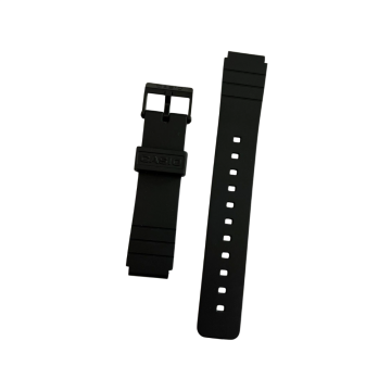 Casio MQ-104 MQ-24 Siyah Plastik Orijinal Saat Kordonu