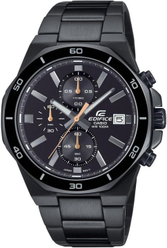 Casio Edifice Serisi EFV-640DC-1AVUDF Siyah Renk Çelik Erkek Kol Saati