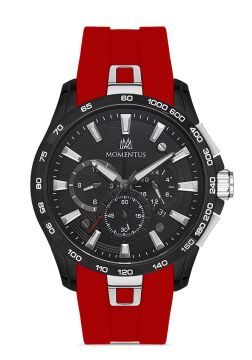 Momentus SM349B-04KB Kırmızı Erkek Kol Saati