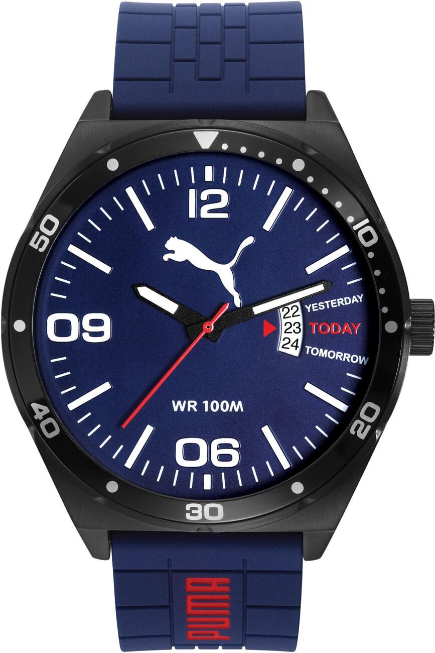 Puma PU104151003 Orijinal Lacivert Silikon Saat Kordonu Kayışı