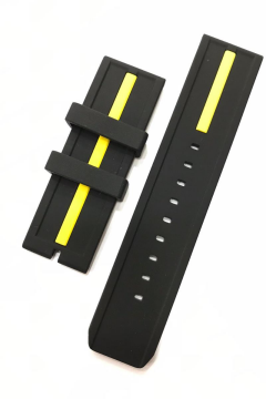 Puma PU104131002 Orijinal Siyah Renk Silikon Saat Kordonu Kayışı