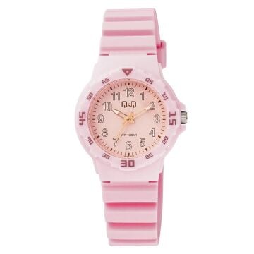 Q&Q VR19J017Y Sayılı Su Geçirmez Kız Çocuk Kol Saati