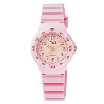 Q&Q VR19J017Y Sayılı Su Geçirmez Kız Çocuk Kol Saati